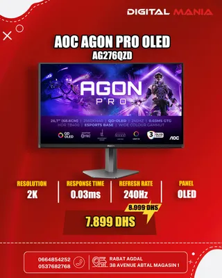 AOC AGON PRO OLED AG276QZD